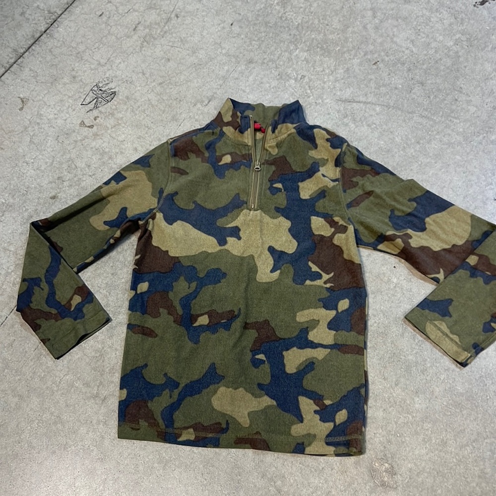 Boys Arizona Jean Company fleece Camo pullover size YXL 18-20